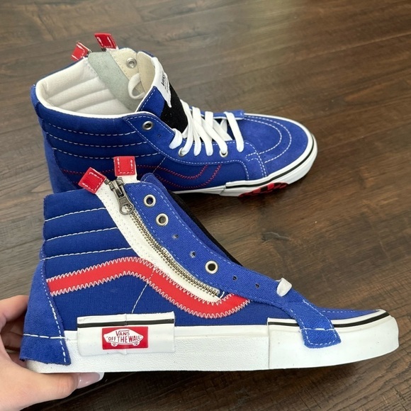 VANS Sk8-Hi Reissue Ca Surf the Web High Tops Shoe Size 7.5 Women - Picture 4 of 10